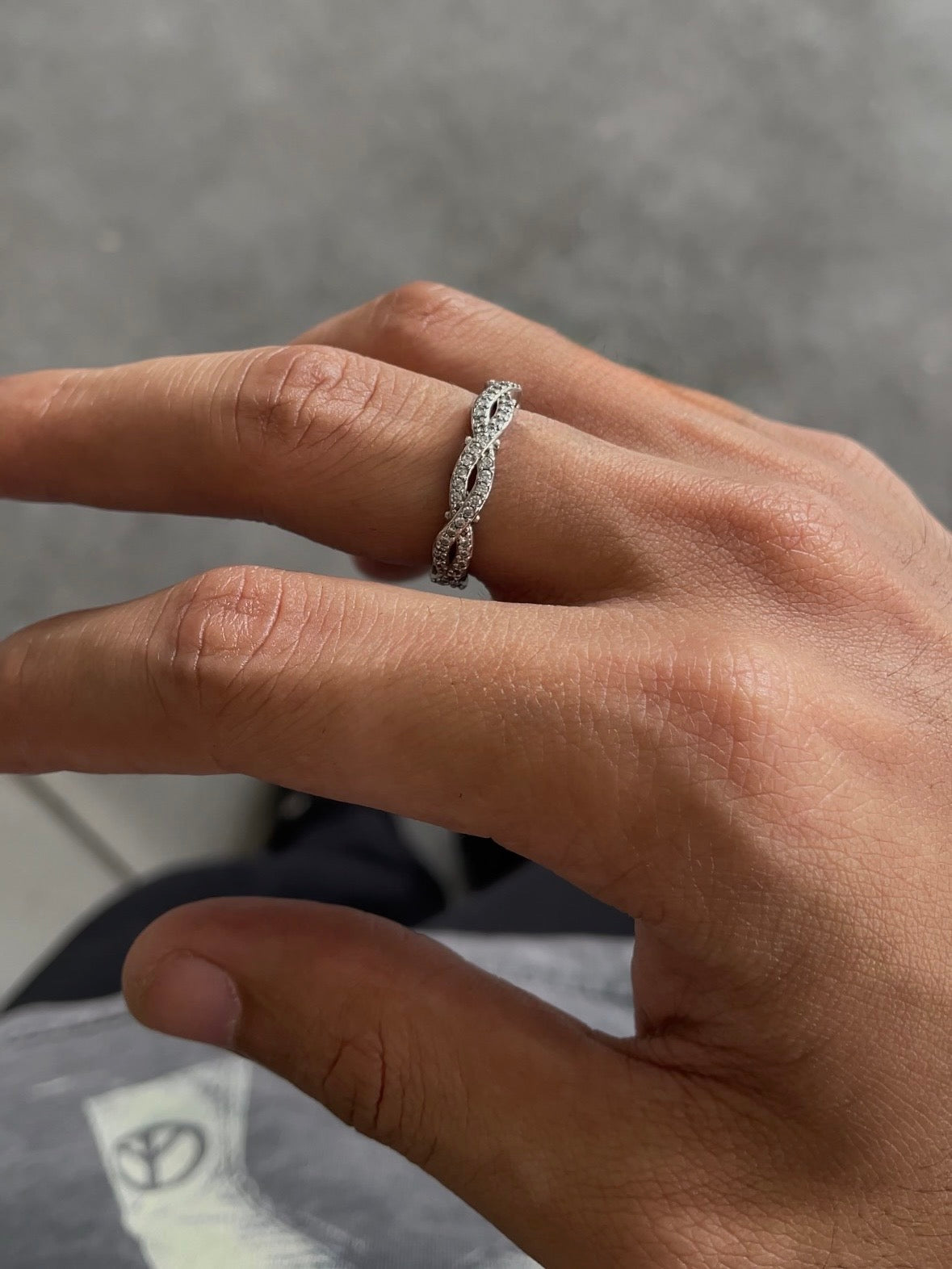 Diamant Thorn Ring