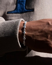 Full Silver Certified Loverboy Bracelet