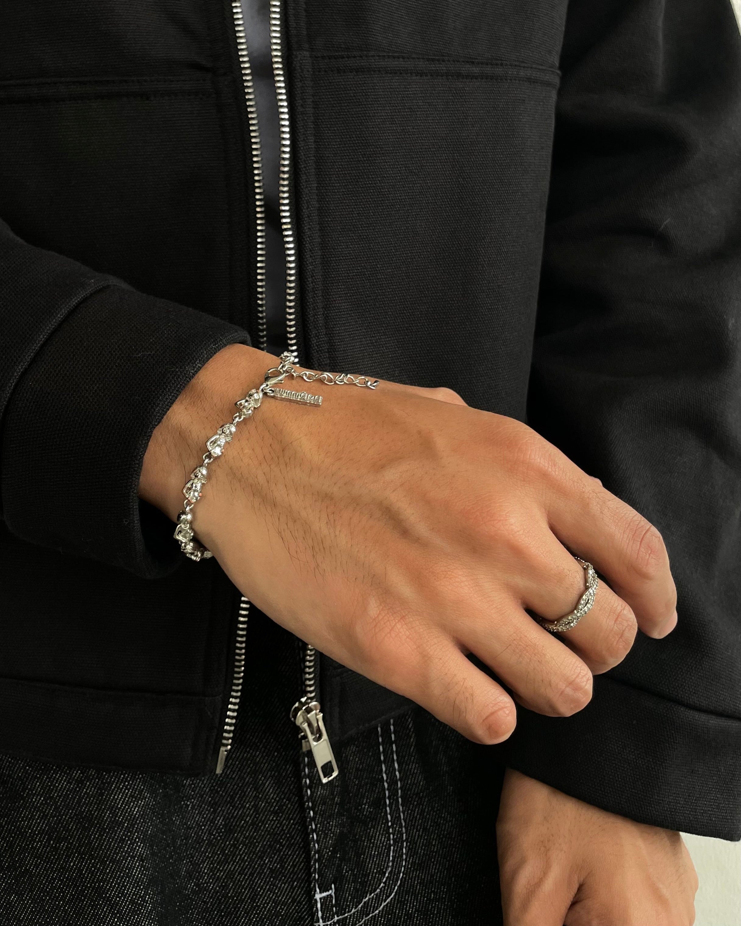 Full Silver Certified Loverboy Bracelet
