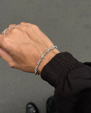 Full Silver Certified Loverboy Bracelet